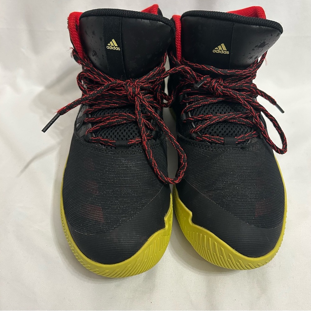 Adidas Infiltrate Ball 365 Black/Red/Green Basketball Shoes SIZE 8
